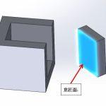 石膏鋳造なら側面に模様のある鋳物も作成が可能￼