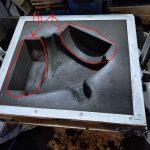 砂型鋳造の中子と巾木（幅木）について